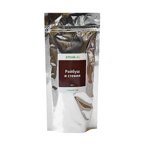 Чай Stevia.ru Ройбуш и стевия, 50 гр в Дикси