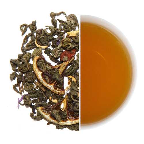 Чай Tea.ru Saucep зеленый листовой с добавками 75 г в Дикси