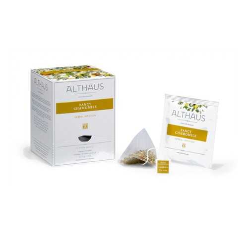 Чай травяной в пирамидках Althaus Fancy Chamomile Благородная Ромашка 15*2.25 г в Дикси