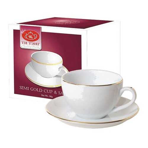 Чай весовой черный Ти Тэнг semi gold cup&saucer 50 г в Дикси