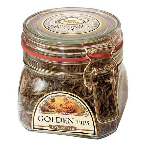 Чай весовой зеленый Ти Тэнг golden tips в стекле 50 г в Дикси