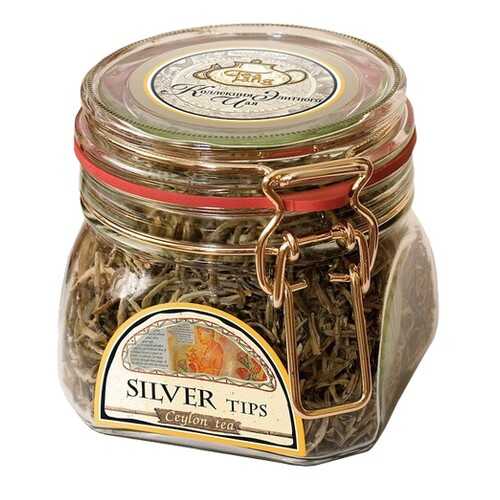 Чай весовой зеленый Ти Тэнг silver tips в стекле 50 г в Дикси