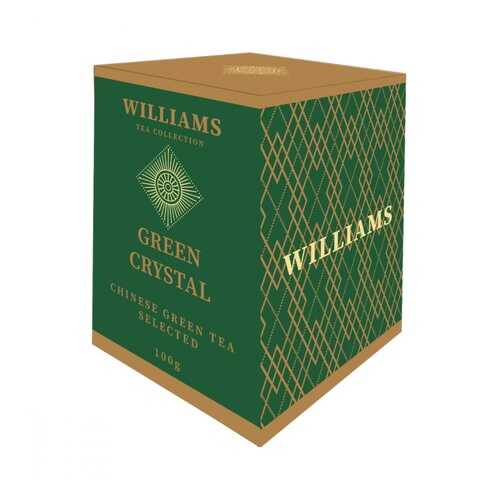 Чай Williams Greean Crystal зеленый китайский 100 г в Дикси