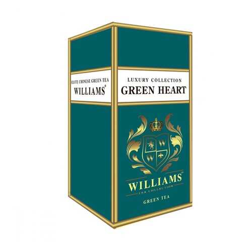 Чай Williams Green Heart зеленый 125 г в Дикси