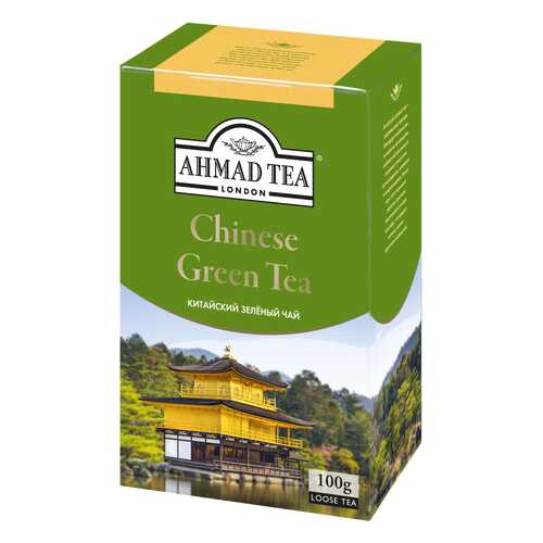 Чай зеленый Ahmad Tea китайский 100 г в Дикси