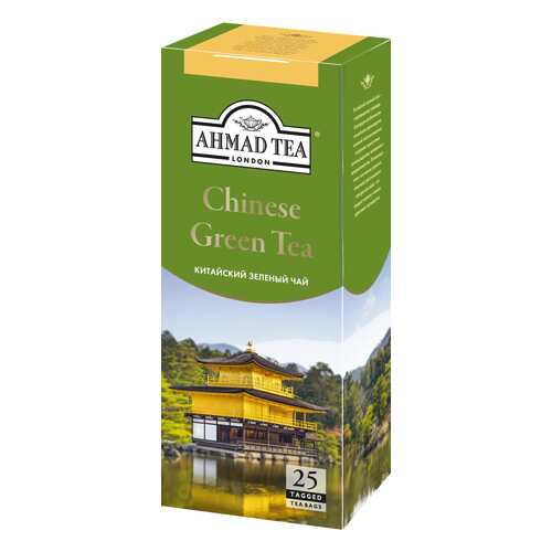 Чай зеленый Ahmad Tea китайский 45 г в Дикси
