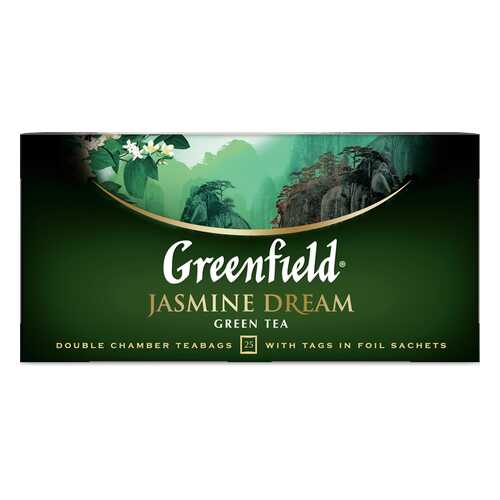 Чай зеленый Greenfield Jasmine Dream 25 пакетиков в Дикси