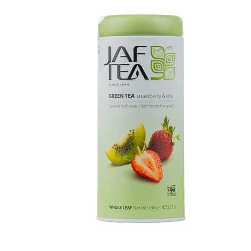 Чай зеленый JAF TEA Strawberry Kiwi с ароматом клубники и киви 100г Шри-Ланка в Дикси