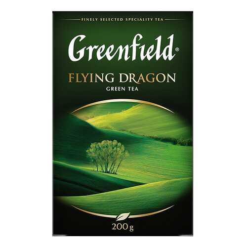 Чай зеленый листовой Greenfield Flying Dragon 200 г в Дикси