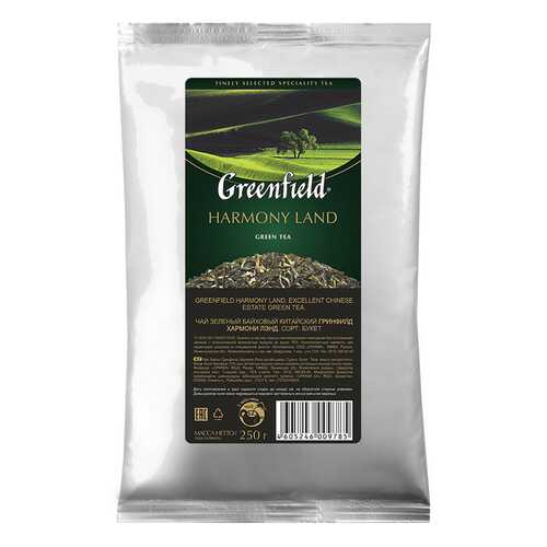 Чай зеленый листовой Greenfield Harmony Land 250 г в Дикси