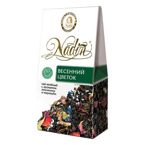 Чай зеленый листовой Nadin весенний цветок 50 г в Дикси