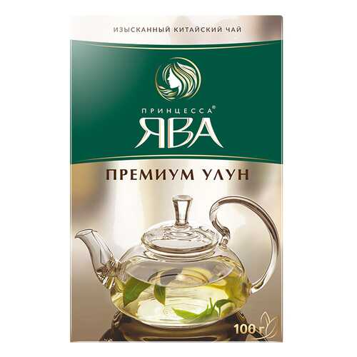 Чай зеленый листовой Принцесса Ява Премиум Улун 100 г в Дикси