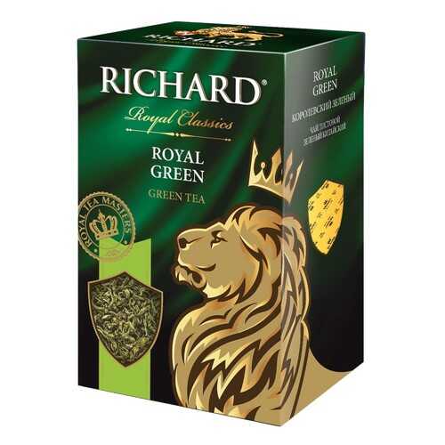 Чай зеленый Richard royal green листовой 90 г в Дикси
