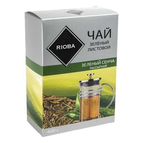 Чай зеленый Rioba сенча рассыпной листовой крупный 400 г в Дикси