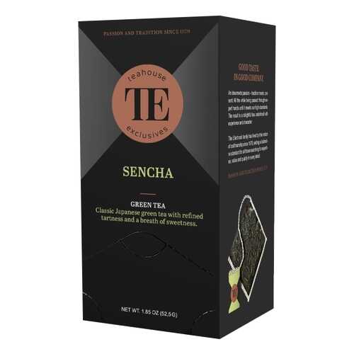 Чай зеленый Teahouse Exclusives Sencha 15 пакетиков 40 г в Дикси