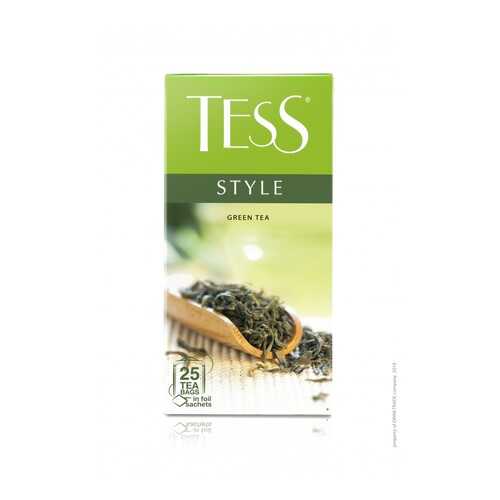 Чай зеленый Tess Style 25 пакетиков в Дикси