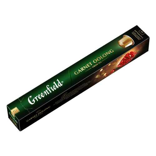 Чай зеленый в капсулах Greenfield Garnet Oolong 10 капсул в Дикси