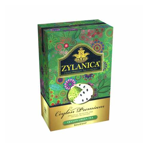 Чай Zylanica Ceylon Premium зеленый листовой с саусепом 100 г в Дикси
