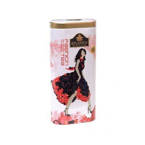 Чай Zylanica Fashion Tea черный листовой с лепестками роз Pekoe 100 г в Дикси