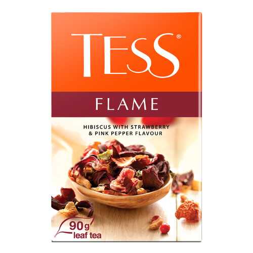 Чайный напиток листовой Tess Flame 90 г в Дикси