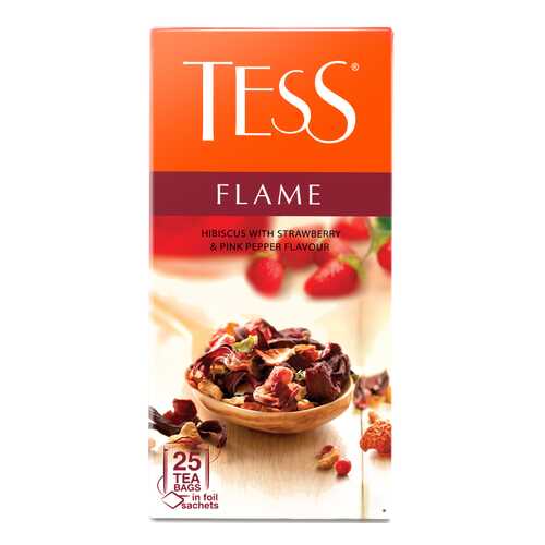 Чайный напиток Tess Flame 25 пакетиков в Дикси