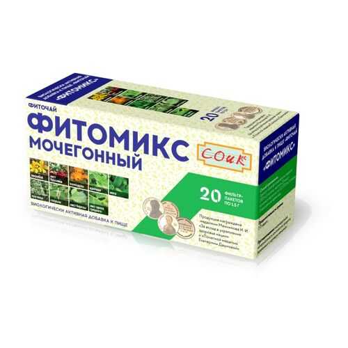 Фиточай Фитомикс мочегонный 20*1.5 г в Дикси