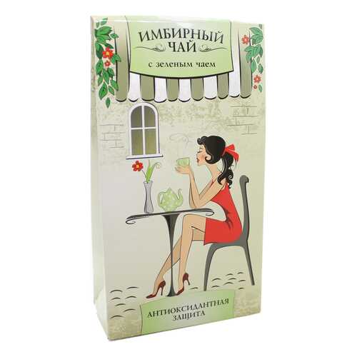 Имбирный чай Green Side c зеленым чаем 1.5 г в Дикси