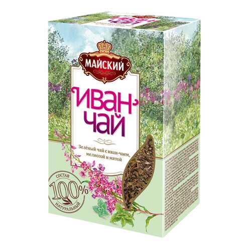 Иван-чай Майский с мелиссой и мятой, 75 г в Дикси