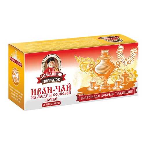 Иван-Чай на меду и сосновой почке 25 пакетиков в Дикси