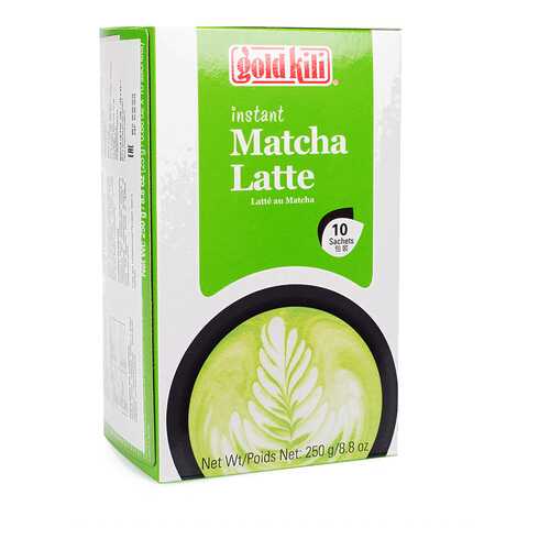 Напиток чайный Матча латте Gold Kili, 10 х 25 г Сингапур в Дикси
