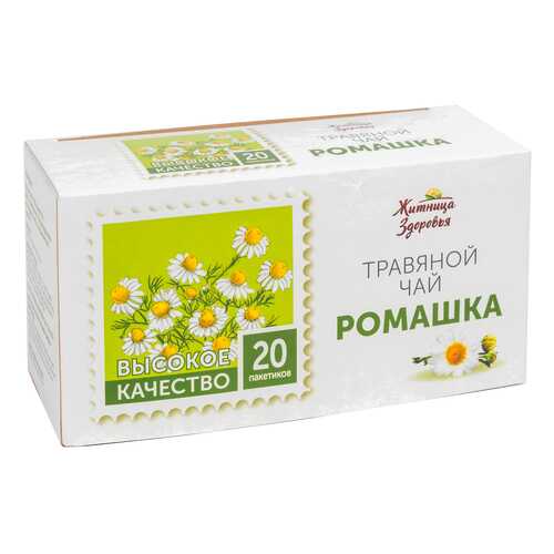 Травяной чай Житница здоровья ромашка фильтр пакеты 20*1.5 г в Дикси