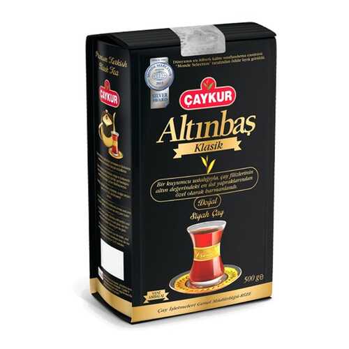 Турецкий черный чай Caykur Altinbash 500 г в Дикси