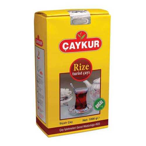 Турецкий черный чай Caykur Rize Turist 1000 г в Дикси