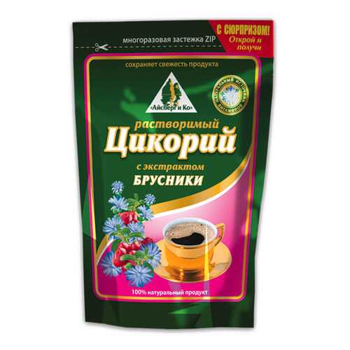 Цикорий Айсберг и Ко с экстрактом брусники м/у 100 г в Дикси