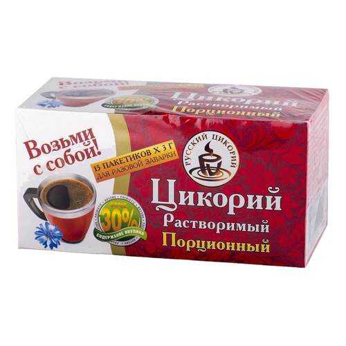 Цикорий в пакетиках Русский цикорий 3 г 15 штук в Дикси