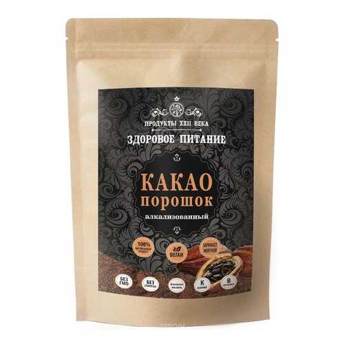 Какао порошок Продукты 22 века 200 г в Дикси