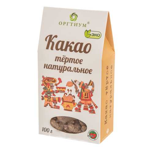 Какао-тертое Оргтиум 100 г в Дикси