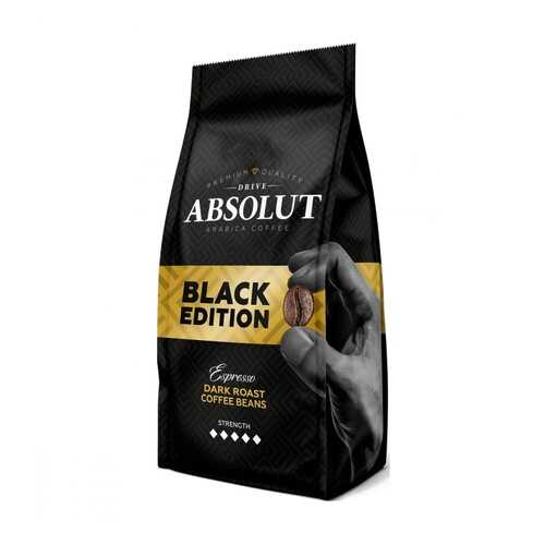 Кофе Absolut Drive black edition в зернах 1000 г в Дикси