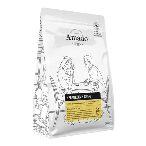 Кофе Amado Ирландский крем, ароматизированный молотый, 200 гр в Дикси