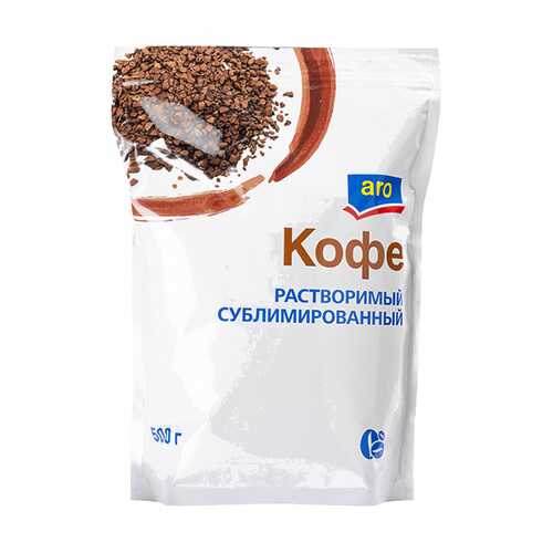Кофе Aro растворимый сублимированный 500 г в Дикси