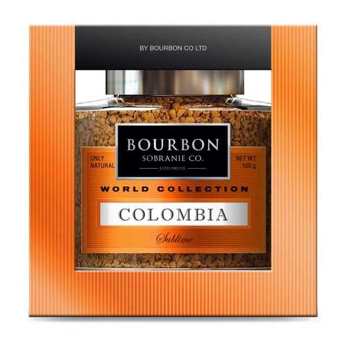 Кофе Bourbon Colombia растворимый 100 г в Дикси