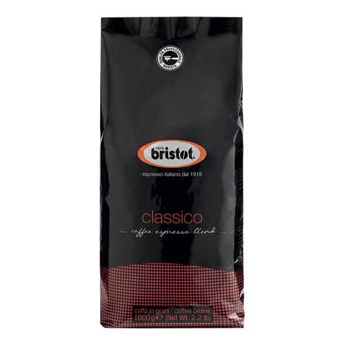 Кофе Bristot Classico в зернах 1000 г в Дикси