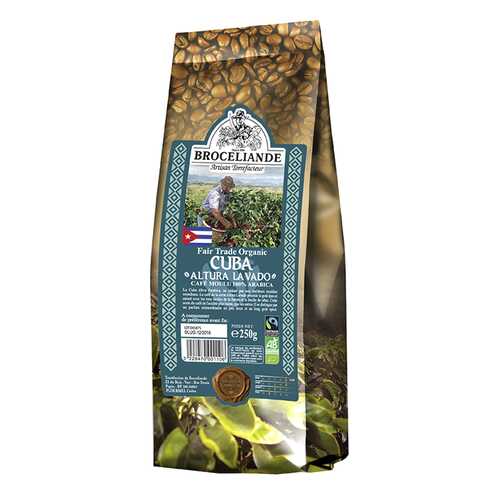 Кофе Broceliande cuba молотый 250 г в Дикси