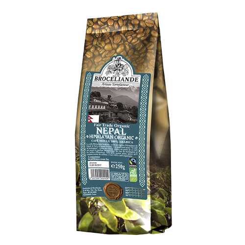 Кофе Broceliande Nepal organic молотый 250 г в Дикси