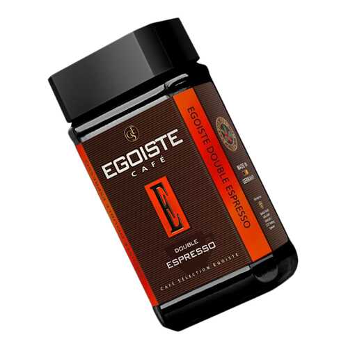 Кофе Egoiste Double Espresso растворимый стекло 100 г в Дикси