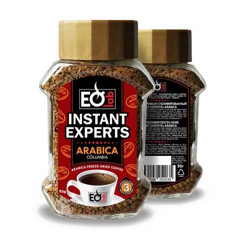 Кофе Espressolab Instant Experts Arabica Columbia растворимый 95 г в Дикси