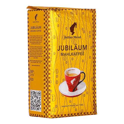 Кофе Julius Meinl юбилейный молотый 250 г в Дикси