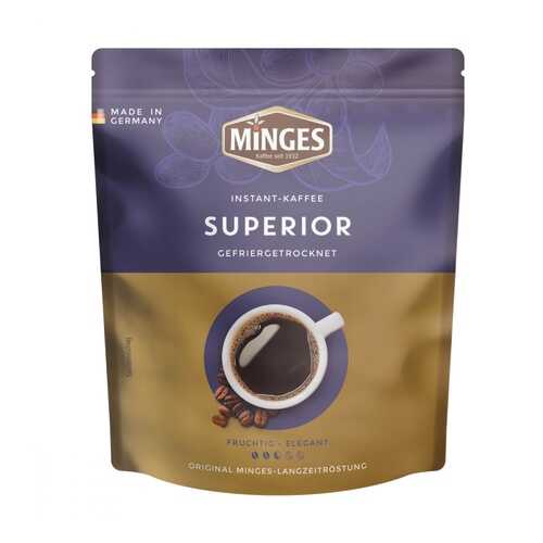 Кофе Minges Superior растворимый 200 г в Дикси