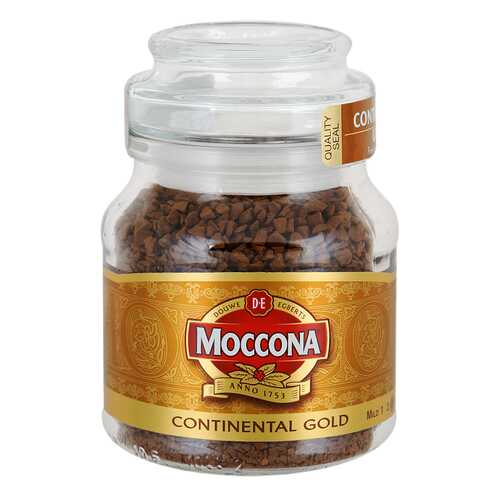 Кофе Moccona сонтинентал голд растворимый сублимированный 47.5 г в Дикси