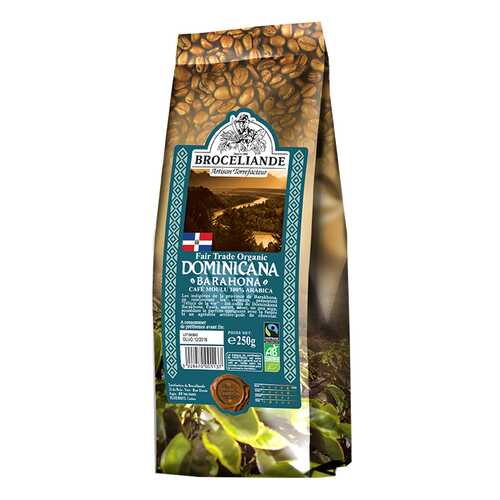 Кофе молотый Broceliande Dominicana 250 г в Дикси